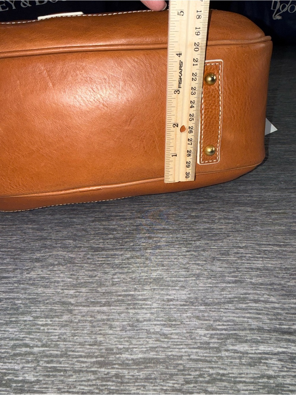 Dooney & Bourke Natural Florentine Edge Shopper NWT - Picture 5 of 15
